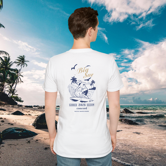 Big Sur Summer ’25 Tee – Pacific Waves Riders Series